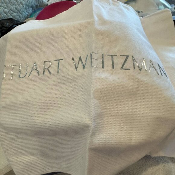 Stuart Weitzman Landslide Slip-On slides– Women’s 6.5 – Geranium Suede - Picture 2 of 13